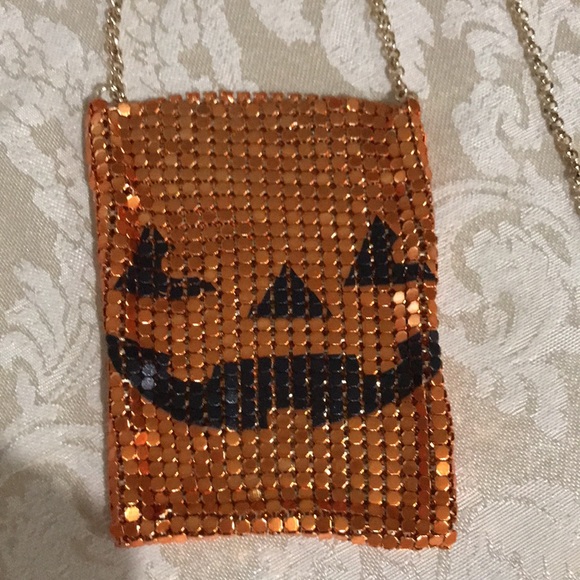 Betsey Johnson Tiny Pumpkin Bag Necklace - Picture 5 of 11